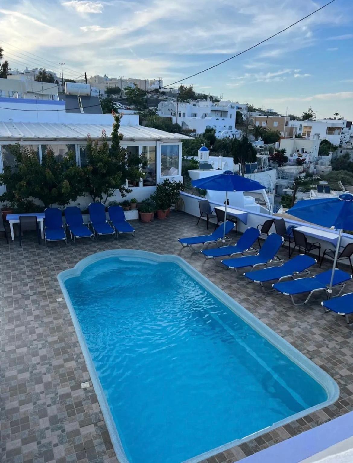 Stella Nomikou Apartments Firostefani Exteriör bild